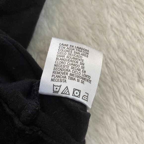 Gloria Vanderbilt Vintage Y2K V-Neck Collared Sleeveless Top – Black, Petite Sma - Picture 5 of 12